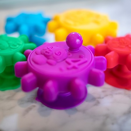 Developing Baby Einstein toy "Multi -colored gears"-5