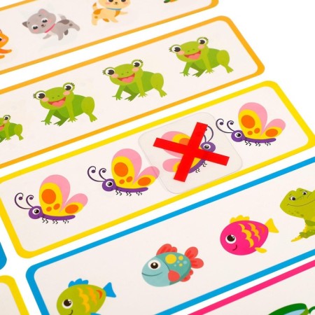 Developing set with transparent cards “Logical ranks, find excess”, in the package-1