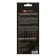 Film -colored pencils, ZHK "Sonnet", Metallic, 12 colors, metallic, for dark paper