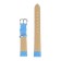 Watch strap, 14 mm, genuine leather, L-18 cm, blue
