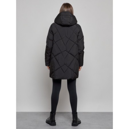 Winter jacket, size 48, black color-2