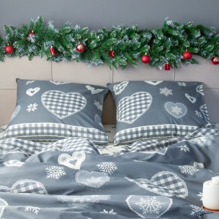 Bed linen Ethel Euro Scandi 200x217 cm, 220x240 cm, 70x70 cm - 2 pcs-3
