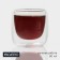 Glass stack with double walls Magistro Paul Quadro, 80 ml, 7.5 × 8 cm
