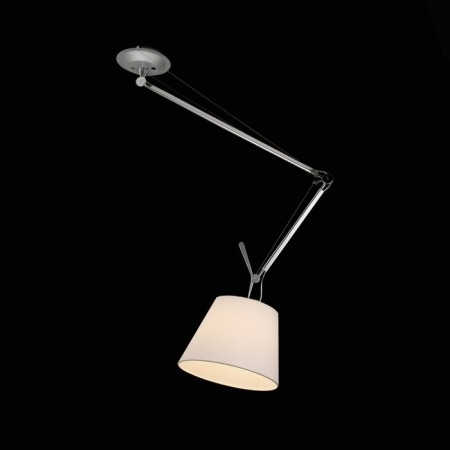 Ceiling lamp ST LUCE. SL464.103.01. Reduzion. 1x40 watts, E27, 36x36x120 cm, chromium color-1