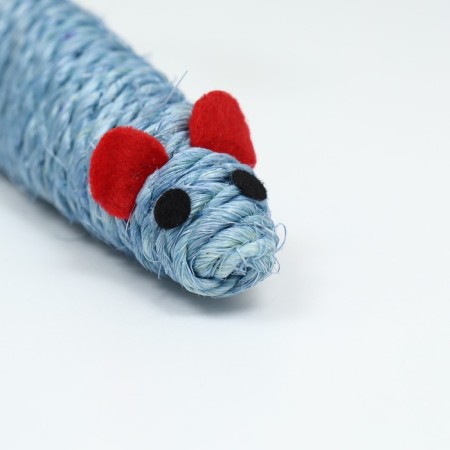 Sizalia "long mouse", 14.5 cm, blue-1