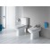 Roca Giralda Zru9000046, Duroplast, white toilet cover, white