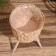 A set of wicker pots, 3 pcs, height 36x36x56 cm