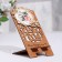 Top for the phone "Bird", oak zoloto, MDF, 8.5x9.5x14.5 cm