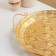 Renaissance tray, 35 × 30.5 × 3.5 cm, gold color
