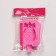 Form for ice cream “Pineapple”, silicone, 14 × 7.5 × 2.5 cm, pink color