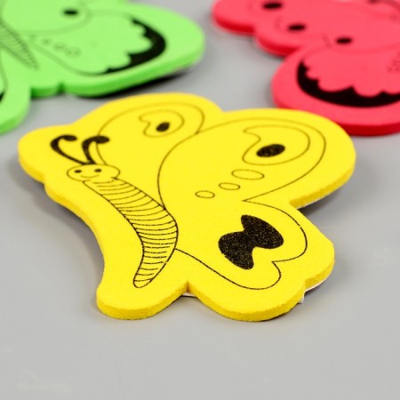 A set of figures from EVA "Butterflies", on an adhesive basis, 13 grams, color mix-1