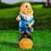 Sadovaya figure "Dwarf with a shovel" Small 15x12x30cm