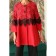 Female coat, size 42, red color