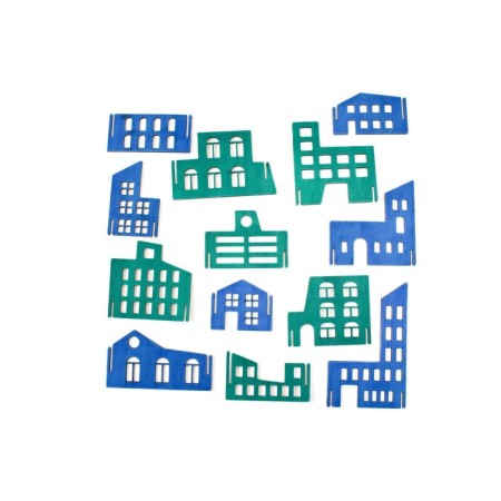 Board game. Developing game "Bright city"-3