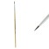 Round brush, squirrel, No. 1, wood handle