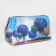 Cosmetic bag with lightning, blue/multi -colored color