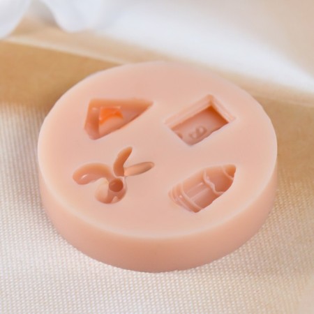 Mold Silicon "School set" from 1.2 to 2 cm-2