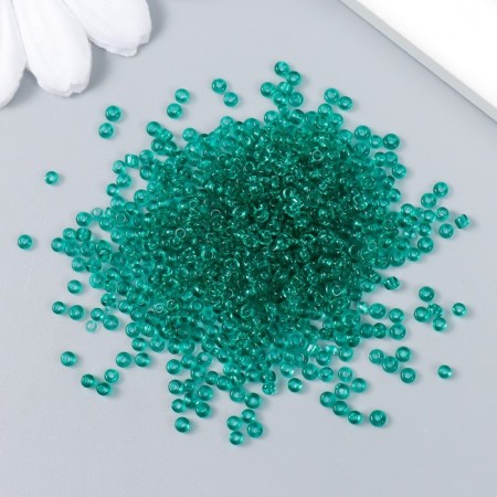 Beads "Astra" 11/0, 20 g (20a turquoise transparent)-1