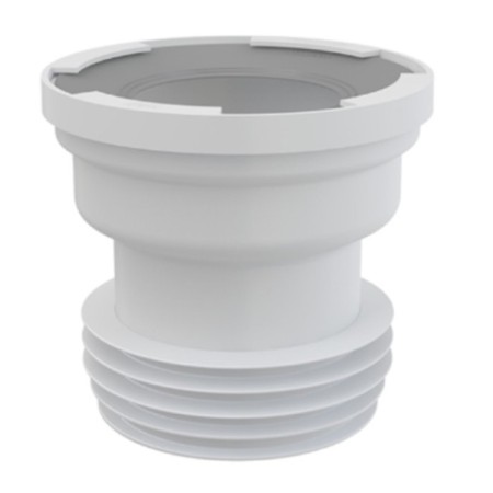 Pipe for the toilet is a straight line alcadrain a991, direct connection, d = 110 mm