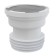 Pipe for the toilet is a straight line alcadrain a991, direct connection, d = 110 mm