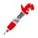 Multi-color ballpoint pen Calligrata "Dragon" Automatic, 4 color, mini, red