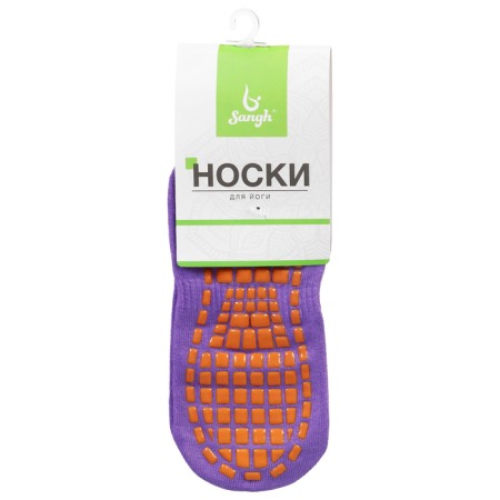 Sangh yoga socks, p. 36-41, purple color-8