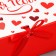 Gift box, packaging, “love”, 31 x 24.5 x 8 cm