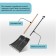 Bucket shovels are plastic, 300 × 240 mm, with a galvanized bar, a tuleyka 32 mm, Greengo