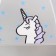Children's umbrella "unicorn", purple, d = 90 cm