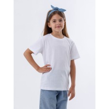 T -shirt nursery, height 116 cm, white color