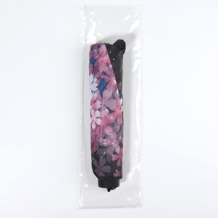 Mechanical “Flowers” ​​umbrella, Eponge, 4 additions, 8 spokes, r = 48 cm, color mix-4