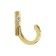 Hook furniture tundra TKO015, one -rod, gold, 1000 pcs