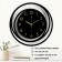 Wall clock, interior "spiral 2", silent, d-39 cm, aa