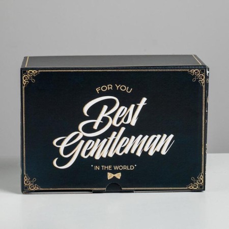 Box Gift team, packaging, "gentleman", 22 x 15 x 10 cm-1