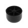 Support for screws No. 1, h = 25 mm, d = 38 mm, black