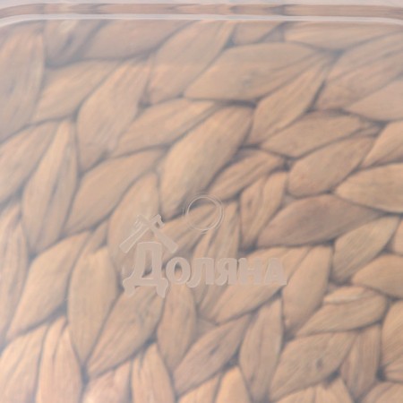 A set of food rectangular fodder containers, 3 pcs: 150 ml, 500 ml, 1.2 l, red color-5