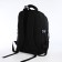 School backpack on lightning, 5 pockets, black color