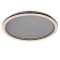 Luer with PDD "Ringo" LED 62W 3000-6000K Black 50x50x4.5 cm Bayerlux