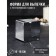 Baking form with “square” size adjustment, h -8.5 cm, 10x10 - 18x18 cm