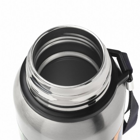 Thermos, 600 ml, the journey "Master K.", with a mug, retains heat 24 hours, chrome-4