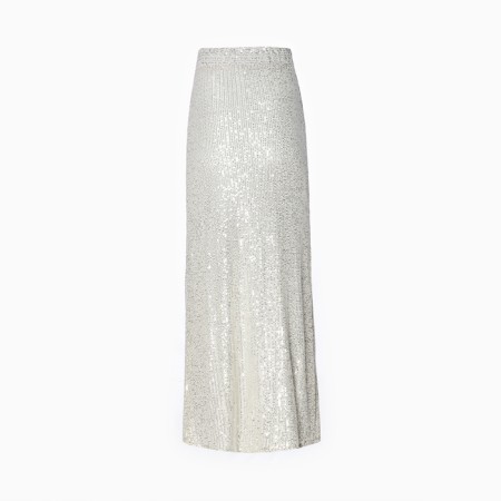 Women's skirt from sequins Mist, p. 48, silver-6