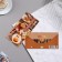 Money envelope "Congratulations!" brown color, 17x8 cm