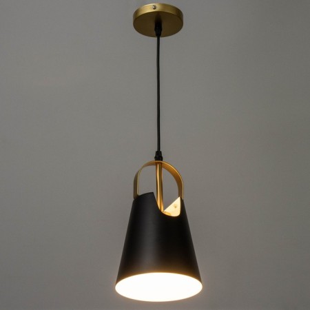 Lamp Bayerlux "Sansa" E27 40W black 15x15x25-125cm-2