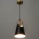 Lamp Bayerlux "Sansa" E27 40W black 15x15x25-125cm