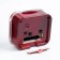 Clock - desktop an alarm clock, discrete move, D -8 cm, 8.5 x 10 cm, aa