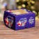 Packaging for 4 cupcakes with the New Year's Eve window, 16 x 16 x 10 cm
