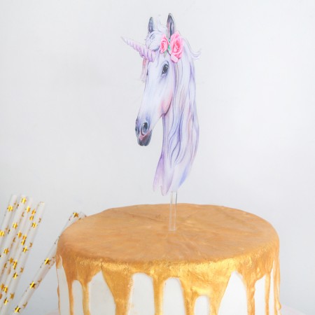 Topper for the Cake "Unicorn"-1