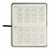 Pocket Dated 2024, 155 x 95 mm, 64 sheets, Devente.emblem, solid cover of artificial leather, cream block 70 g/m2, brown