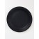 A set of paper dishes, black color, set 12 pcs.