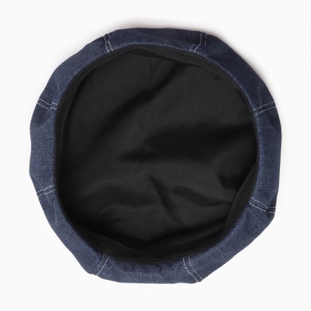 Takes a female denim minku, the color is dark blue, rr 58-2